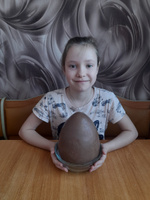 Большое шоколадное яйцо "Киндер Сюрприз" высотой 20 см с набором сладостей для девочки #8, Ольга С.