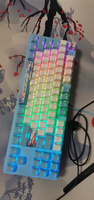 Игровая клавиатура Red Square Keyrox TKL Hanami (RSQ-20038) G3ms Sapphire Switch белый/голубой Русская раскладка USB #78, Максим Р.