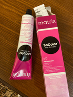 MATRIX Крем - краска SoColor для волос, перманентная (6C темный блондин медный - 6.4), 90 мл #285, Земфира А.