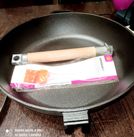 Чугунная сковорода со съемной ручкой и крышкой 28 см Гардарика #64, Алексей А.
