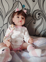 Кукла для девочки Reborn QA BABY "Моника" детская игрушка с аксессуарами и одеждой, большая, реалистичная, коллекционная #79, Наталья Щ.