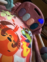 Развивающий игровой коврик для новорожденных, Ути Пути / Дуга с игрушками для малышей / Подвесные погремушки для детей #14, Р К.