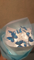Букет из бабочек светящийся с гирляндой набор для самостоятельной сборки #74, Елена Н.