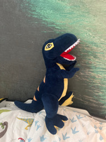 Дракон Тираннозавр Рекс синий 70 см. мягкая игрушка для детей, обнимашка, домашний питомец #51, Анна Б.