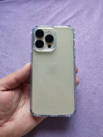 Противоударный чехол-накладка ITSKINS HYBRID CLEAR для iPhone 14 Pro Max (6.7"), прозрачный #4, черников олег Игоревич