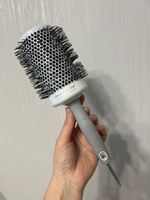 Профессиональная расческа термобрашинг 65/89 мм для укладки волос Olivia Garden Ceramic+Ion, с искуственной щетиной #16, Яна Г.