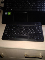 bluetooth беспроводная мини Клавиатура с русскими буквами / набор для компьютера, планшета ,телефона ,ноутбука,андроид / шумоизоляция для клавиатуры #27, Дмитрий Е.