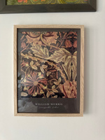 Постер "William Morris - Honeysuckle Fabric" 30х40см #11, Юлия З.