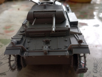 ARK Model Немецкий лёгкий танк Pz.Kpfw.II Ausf.D, Сборная модель 1/35 #15, John Doe