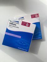 Однодневные контактные линзы SofLens Daily Disposable, 90 шт. R: 8.6, D: -3.75 #31, Тома