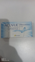 Контактные линзы ACUVUE OASYS with Hydraclear Plus (6 линз) -0.50 R 8.4, двухнедельные #15, Владимир К.