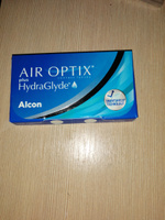 Контактные линзы плановой замены Air Optix plus HydraGlyde, 3 шт. R: 8.6, D: -2.50 #22, Вячеслав