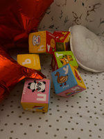 Кубики Мякиши , Азбука в картинках, 1+ мягкие развивающие Кубики для малышей #2, Милана К.