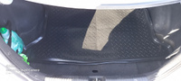 Коврик в багажник для Hyundai Solaris HB (2011) / коврик для багажника с бортиком подходит в Хендай Солярис #4, Владислав Е.