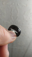 Кольцо черное , ширина 8 мм, размер 20 #13, Елена Ф.