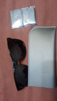 Солнцезащитные очки Xiaomi Mi Polarized TYJ01TS, черные с глянцевой оправой, поляризационные для мужчин и для женщин #105, Радик М.