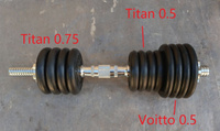 Набор дисков TITAN 0,5 кг (4 шт), d 31 #4, Данил Е.