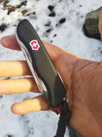 Нож перочинный Victorinox OUTRIDER (0.8513.3) 111 мм, 14 функций, черный, картонная коробка #13, Геннадий Е.