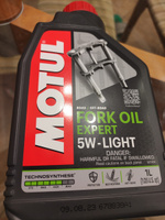 Масло для вилок Motul Fork Oil Expert Light SAE 5W 1L (105929) #4, Виталий Б.