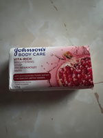 Мыло Johnsons Body Care Vita-Rich с ароматом граната 3 штуки по 125 грамм #7, Валентина К.