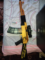 Пневматический автомат АК47 AMR KID's игрушечная винтовка с мягкими пулями #80, Олег Г.