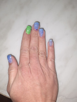 ANB Professional, Неоновый гель лак для ногтей с блестками шиммером №017, 10мл #67, Эльвира С.