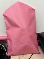 Бумага упаковочная крафтовая двусторонняя розовая для подарков рулон 2 метра #11, Евгения Башурина