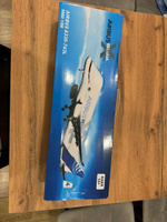 TOP TOY 1/150Модель самолета 42 см с шасси, транспортный самолет Airbus A330-600ST Beluga #1, Александра В.