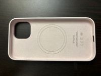 Силиконовый чехол MagSafe для iPhone 15, Silicone Case with MagSafe / светло-розовый (Light Pink) #9, Ольга Д.