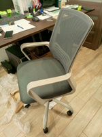 Guocai Офисное кресло Кресло компьютерное, в офис, серый #12, Роман Т.