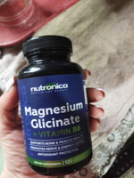 Магний в6 Хелат глицинат / magnesium glycinate /120 капсул / Nutronica #72, Лидия П.