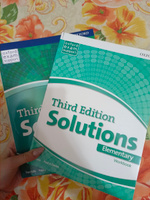 Solutions elementary third Edition ПОЛНЫЙ КОМПЛЕКТ: Student's Book (учебник) + Workbook (рабочая тетрадь) + Диск | Фэлла Тим #6, Ирина Ш.