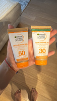 GARNIER Солнцезащитное молочко для лица и тела, с маслом ши, SPF 50+ Ambre Solaire, 50 мл #3, Марина