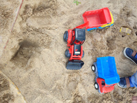 Синий трактор с ковшом машинка игрушка детская для мальчиков #12, Марина Д.