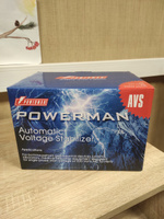 Стабилизатор напряжения Powerman AVS E 500 для ПК, ТВ и другой техники, для котла #4, Юлия Г.