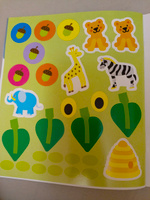 Животные. Рисуй, раскрашивай, наклеивай. Развивающая книга для малышей от 3 лет #4, Марина Ш.