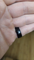 Кольцо черное , ширина 8 мм, размер 20 #14, Елена Ф.