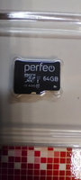 Карта памяти Perfeo microSDXC 64GB High-Capacity (Class 10) UHS-1 w/o Adapter #13, Илья К.