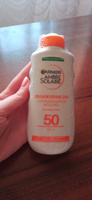 Garnier Солнцезащитное молочко для лица и тела Ambre Solaire SPF 50+, водостойкое, для чувствительной кожи, 200 мл #8, Марина