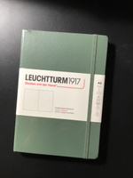 Блокнот Leuchtturm1917 Smooth Colours A5 (14.5x21см.), 80г/м2, 251 стр. (125 л.), в точку, твердая обложка #2, Юлия М.