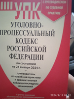 УПК РФ по сост. на 25.09.24 с таблицей изменений и с путеводителем по судебной практике. Уголовно-процессуальный кодекс 2024 #15, Александр Л.