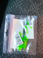 Силиконовая приманка Nano Micro Minnow 2.5 см (18шт) цвет: green (CrazY для ловли мормышкой и микроджигом, мормышинг) #24, Артем К.