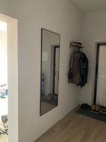 Декоративное интерьерное зеркало в раме большое прямоугольное на стену в спальню, TODA ALMA 160х60 см. Черное #40, Альбина Б.