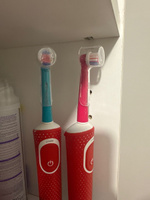 Сменные насадки для электрических зубных щеток совместимые Oral-B KIDS BRAUN с КОЛПАЧКОМ 4 шт. #2, Диана Я.