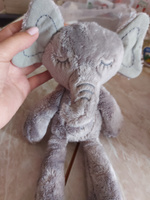 Мягкая игрушка плюшевый слон 40 см для новорожденных детей #26, Наталья К.