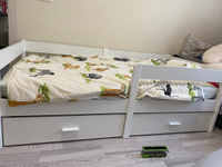 WoodМаркет Кровать детская Кроватка детская односпальная,80х160х57 см, белый #1, Татьяна Д.