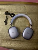 Наушники беспроводные накладные hoco / наушники беспроводные накладные TWS Bluetooth с микрофоном, гарнитура #4, Максим М.