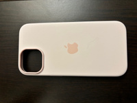 Силиконовый чехол MagSafe для iPhone 15, Silicone Case with MagSafe / светло-розовый (Light Pink) #8, Ольга Д.