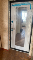 Дверь входная металлическая Foreman Ф-7 Зеркало 2050х960 Левая Антик Серебро - Дуб Белый тепло-шумоизоляция, антикоррозийная защита для квартиры и дома УТ-00082811 #3, Evgenia Vorobeva
