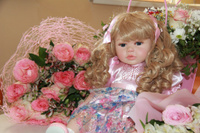 Кукла Реборн мягконабивная 60см в пакете (FA-607) #2, Мария П.